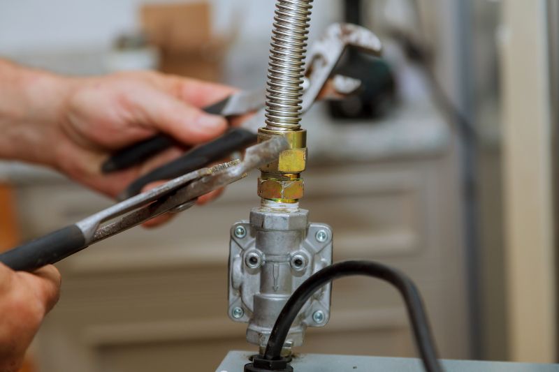 Gas leak detection service provided by B4 Plumbing and Mechanical in OKC